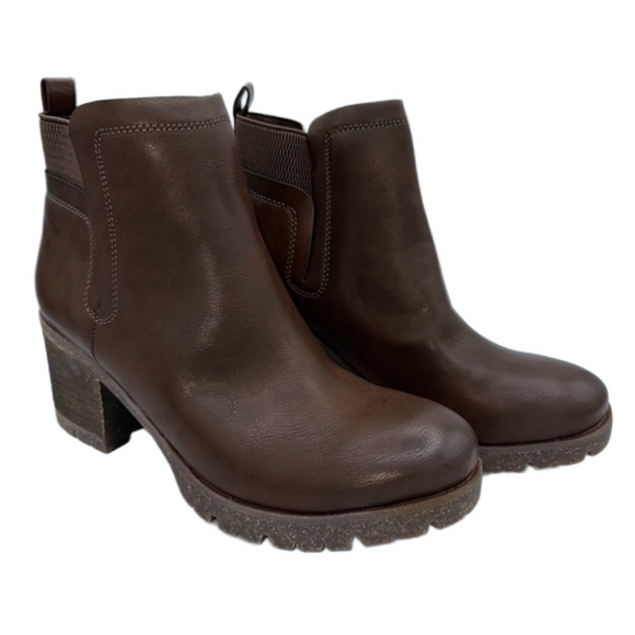 KORKS Elsie Boot Lug Sole Platform Boot Women's size 8M color: natural NWOB - Picture 2 of 11